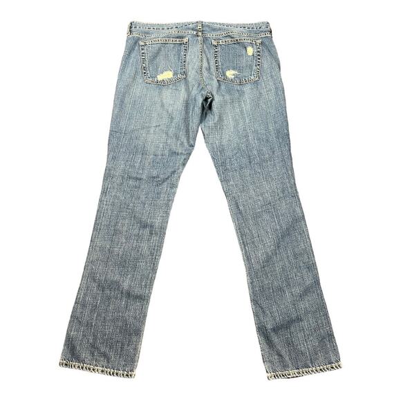 J.Crew J. Crew Vintage Matchstick Jeans 33 Womens Distressed Denim Plus - Picture 5 of 6